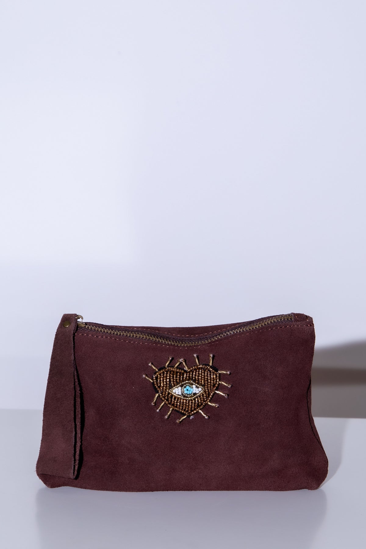 Stella Eye Pouch Brown