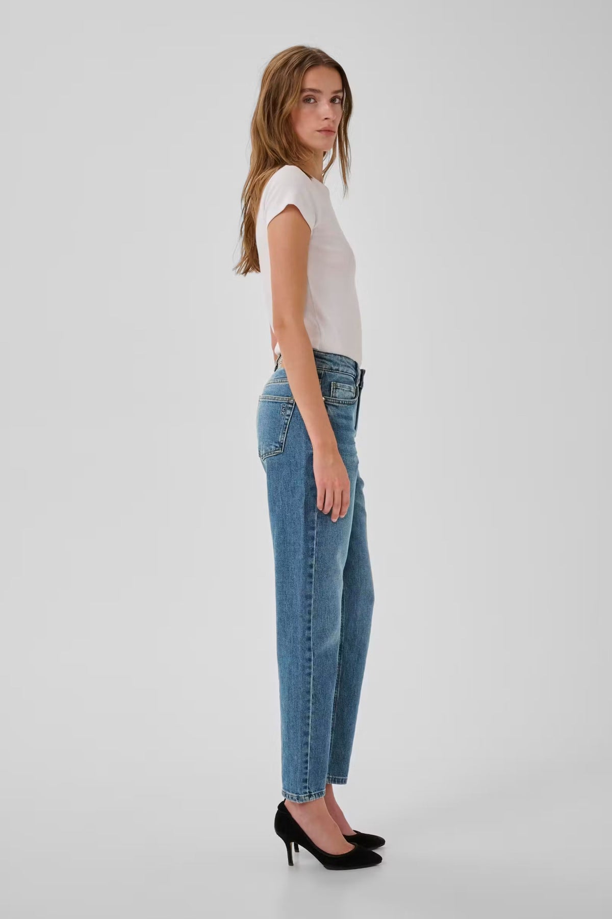 Mommy Jeans Blue Retro Wash