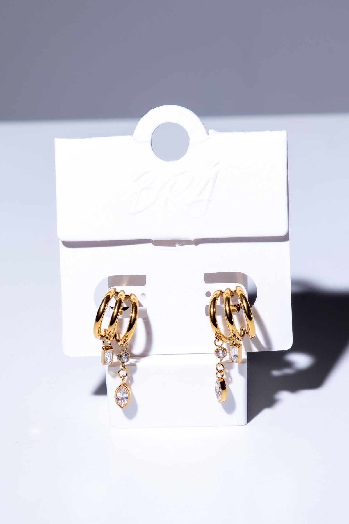 Duo Charm Hoops Gull