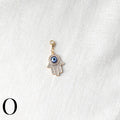Charm O / CZ Hamsa
