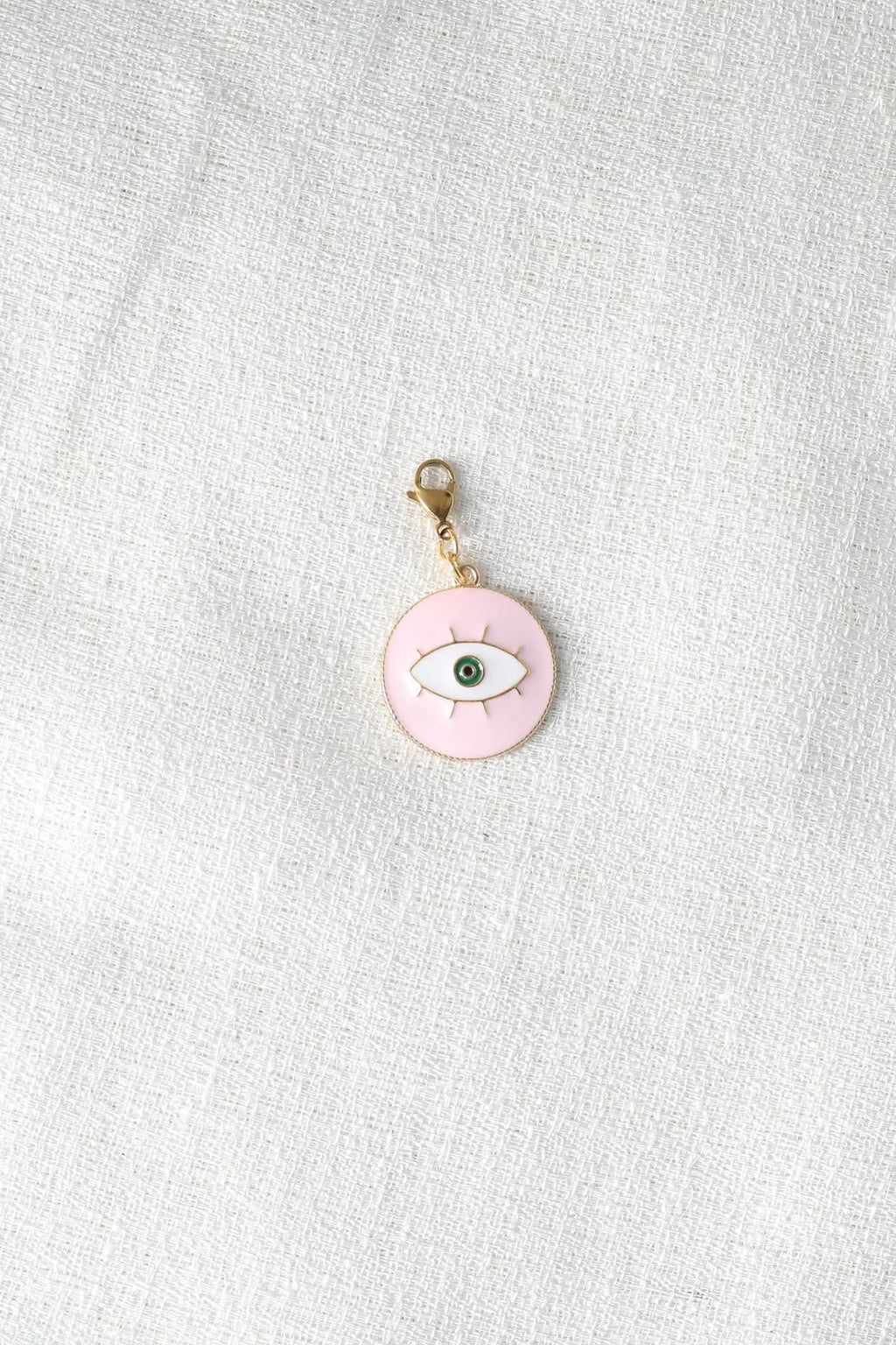 Charm P/ Enamel Eye Pink