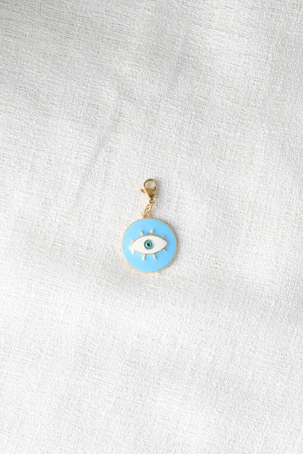 Charm P/ Enamel Eye Blue