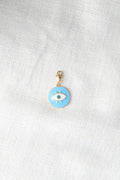 Charm P/ Enamel Eye Blue