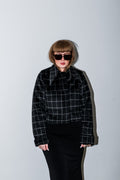 Blik Jakki Black Check