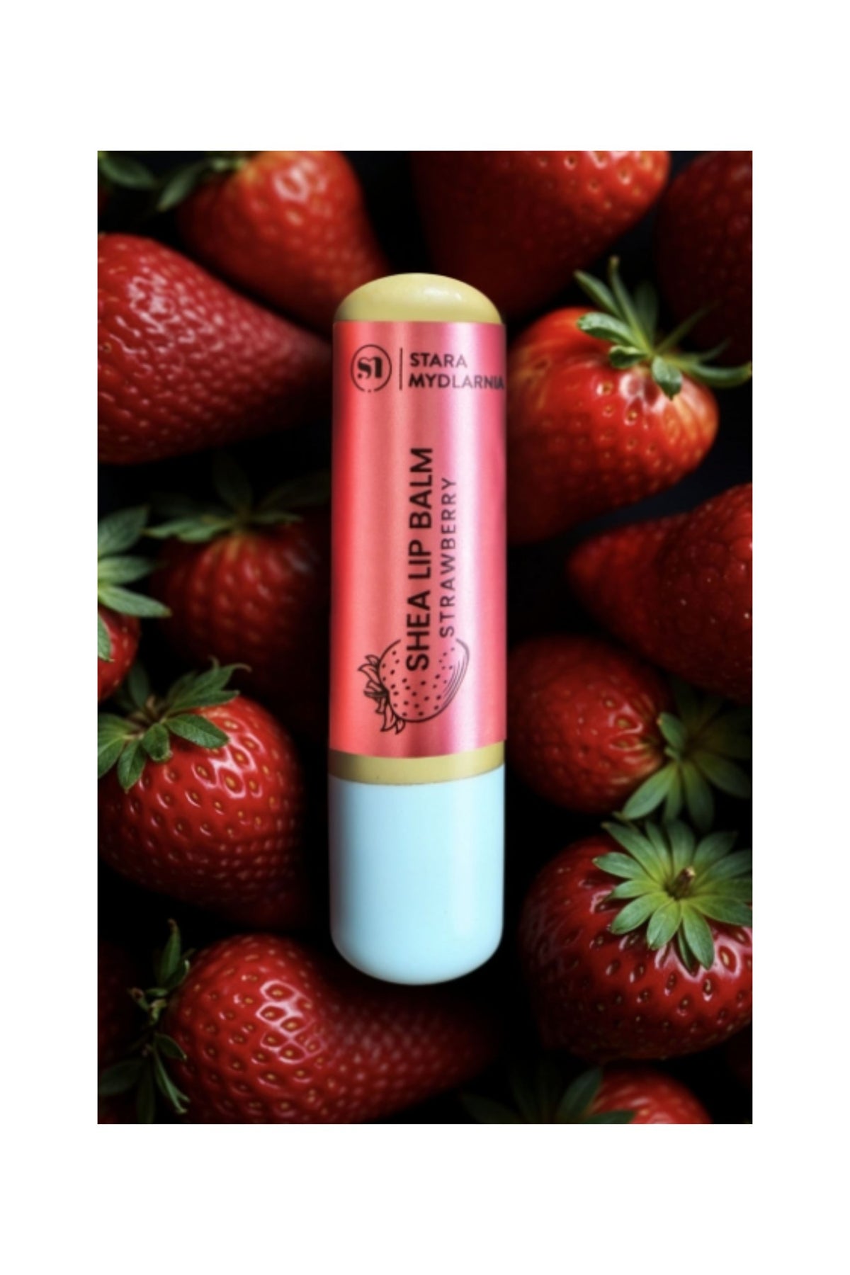 STRAWBERRY shea lip balm