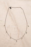 Pearly Detail Chain Silfur