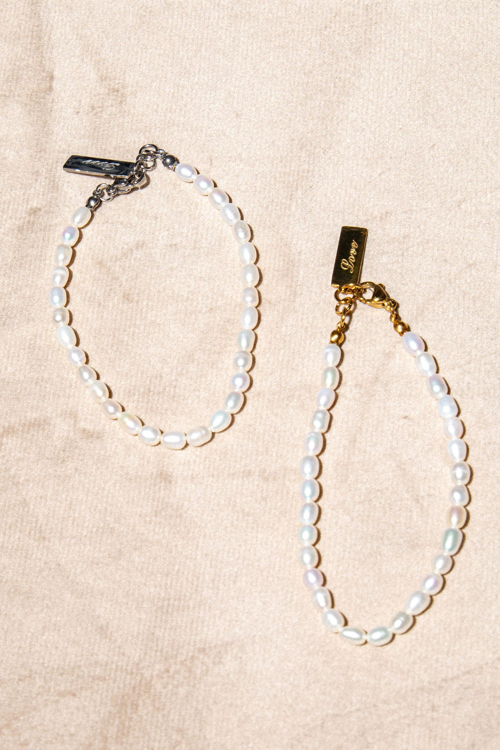 Perlu Armband Silfur