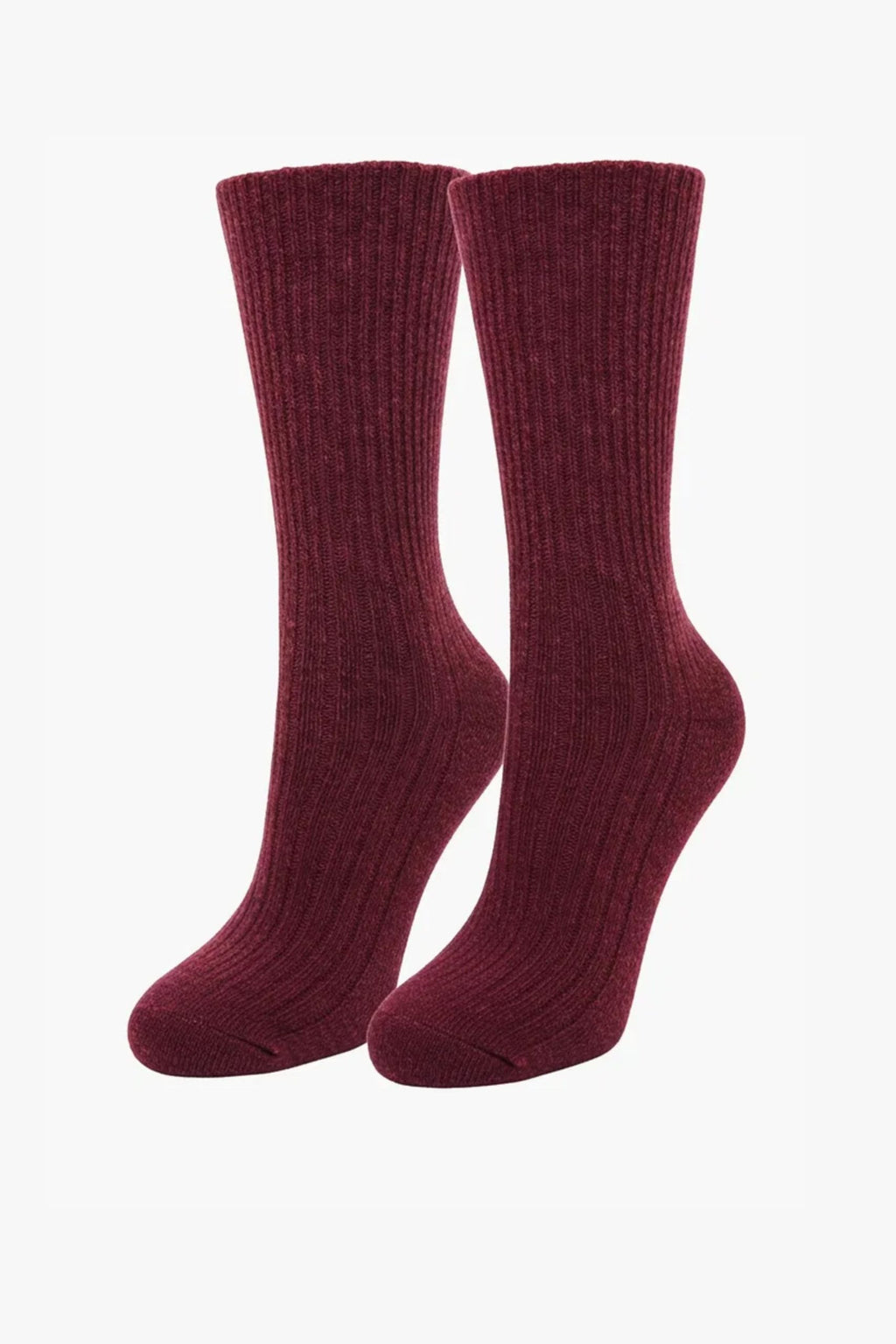 Ullarsokkar Burgundy 36-41