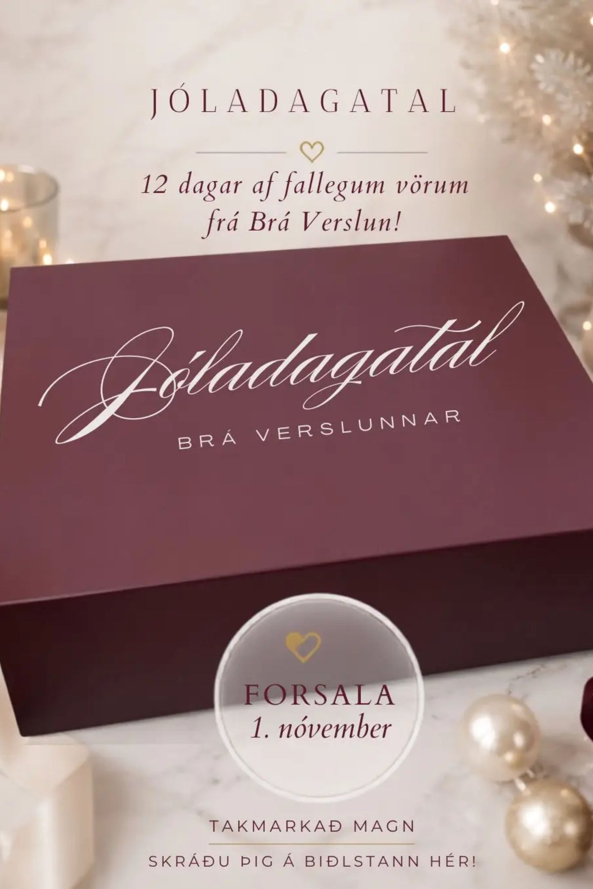 FORSALA Jóladagatal 2026