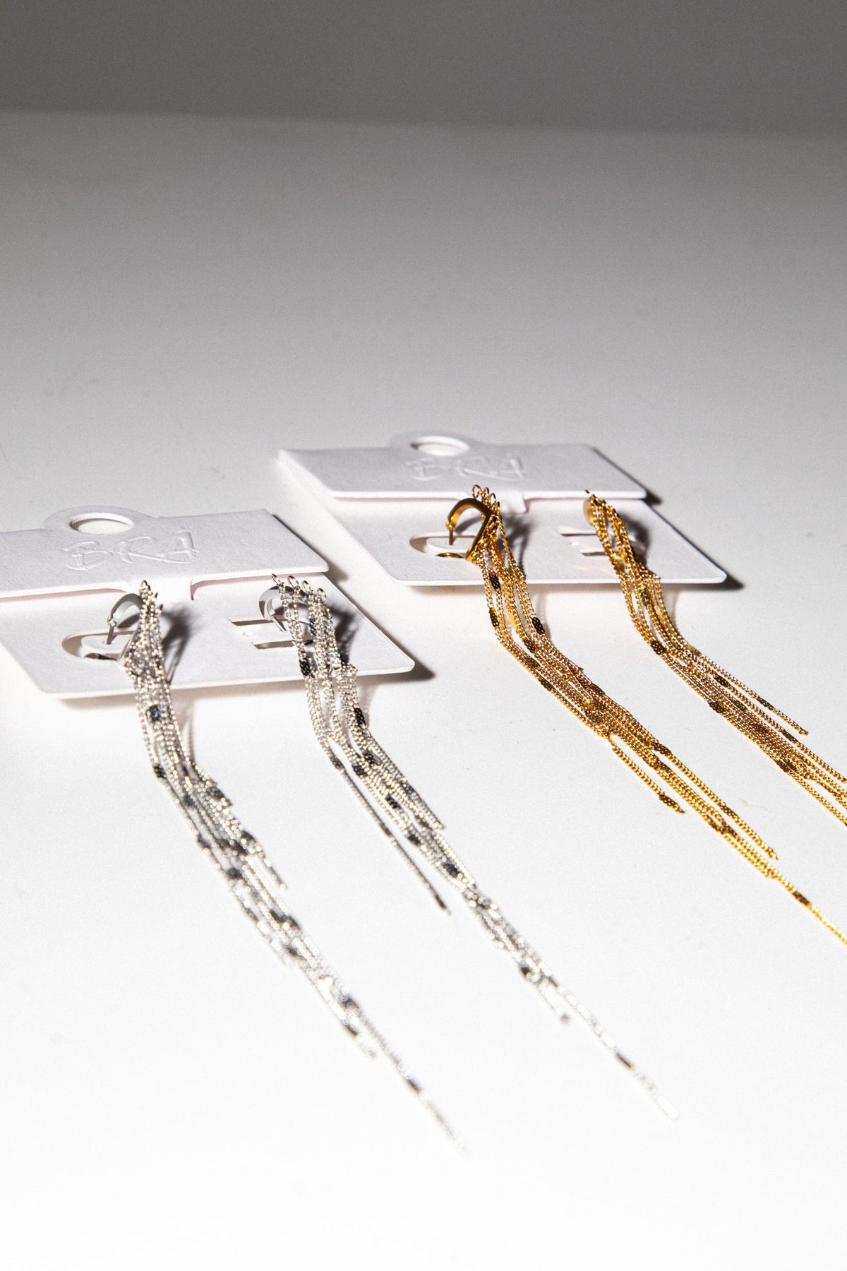 Chain Rain Drop Lokkar Gull